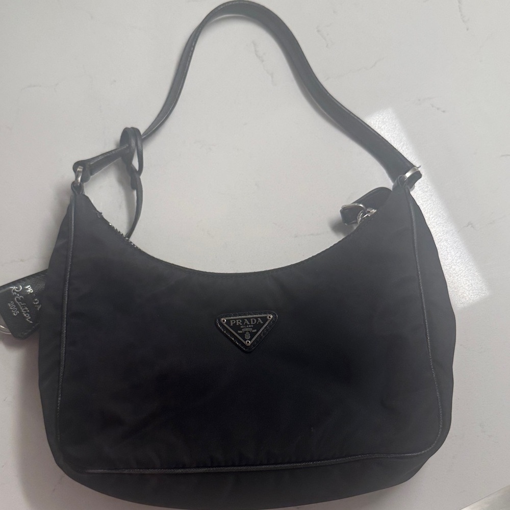 Prada Classic Black Shoulder Bag
